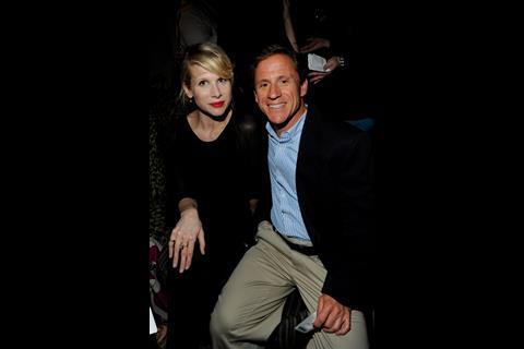 Actress Lucy Punch with BFC's Andy Weltman
